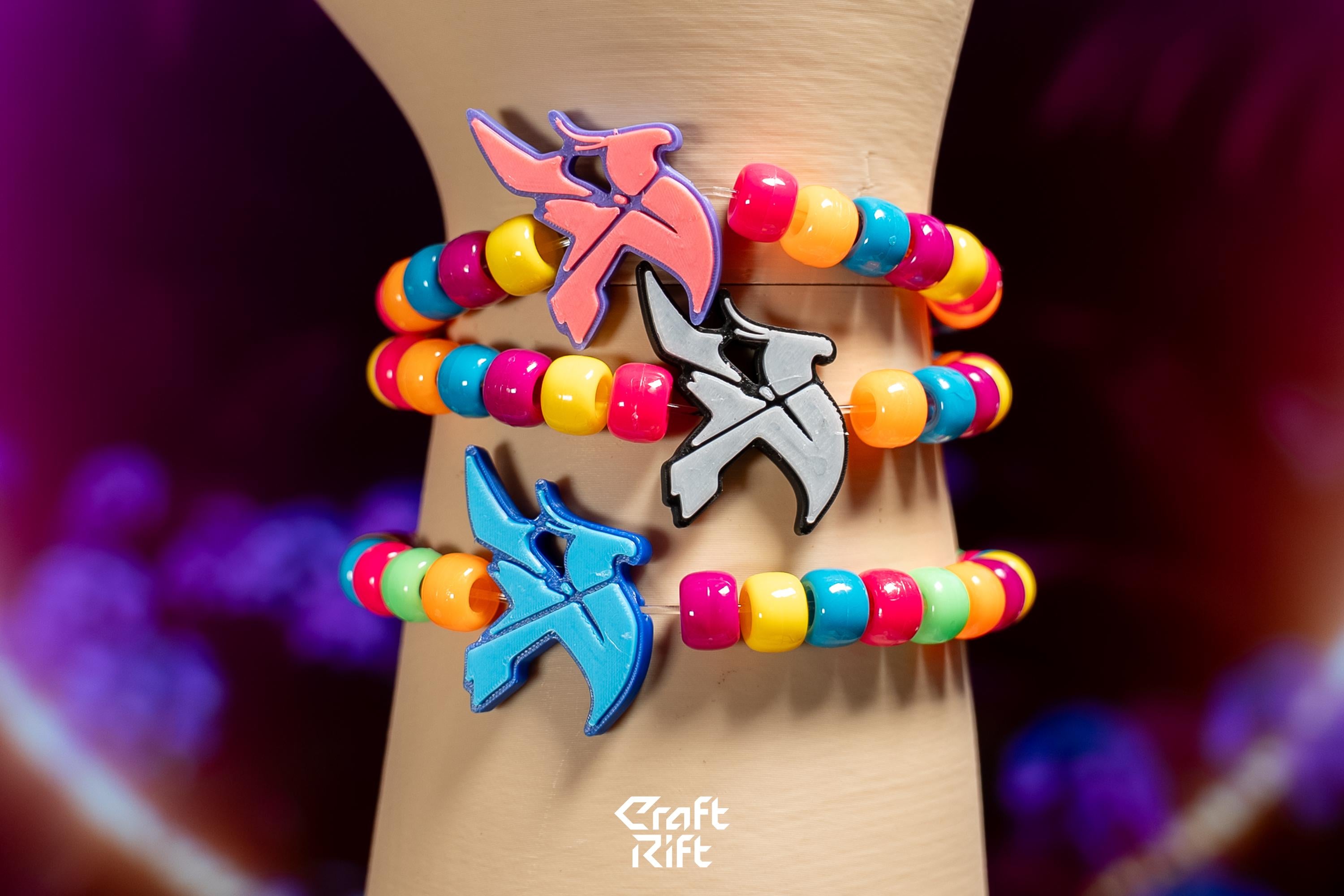 Illenium x Excision Inspired Kandi Charms