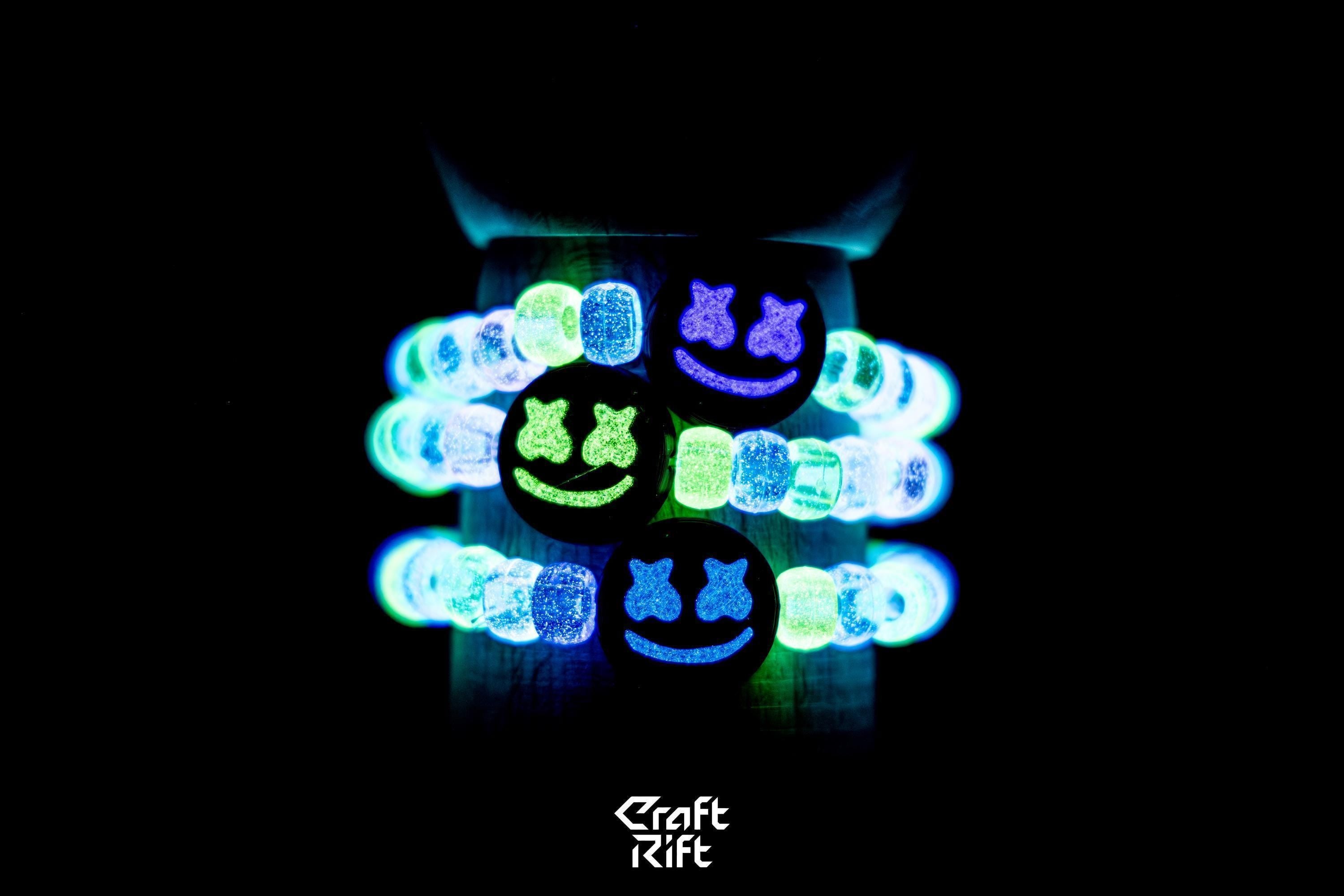 Marshmello Inspired Kandi Charms