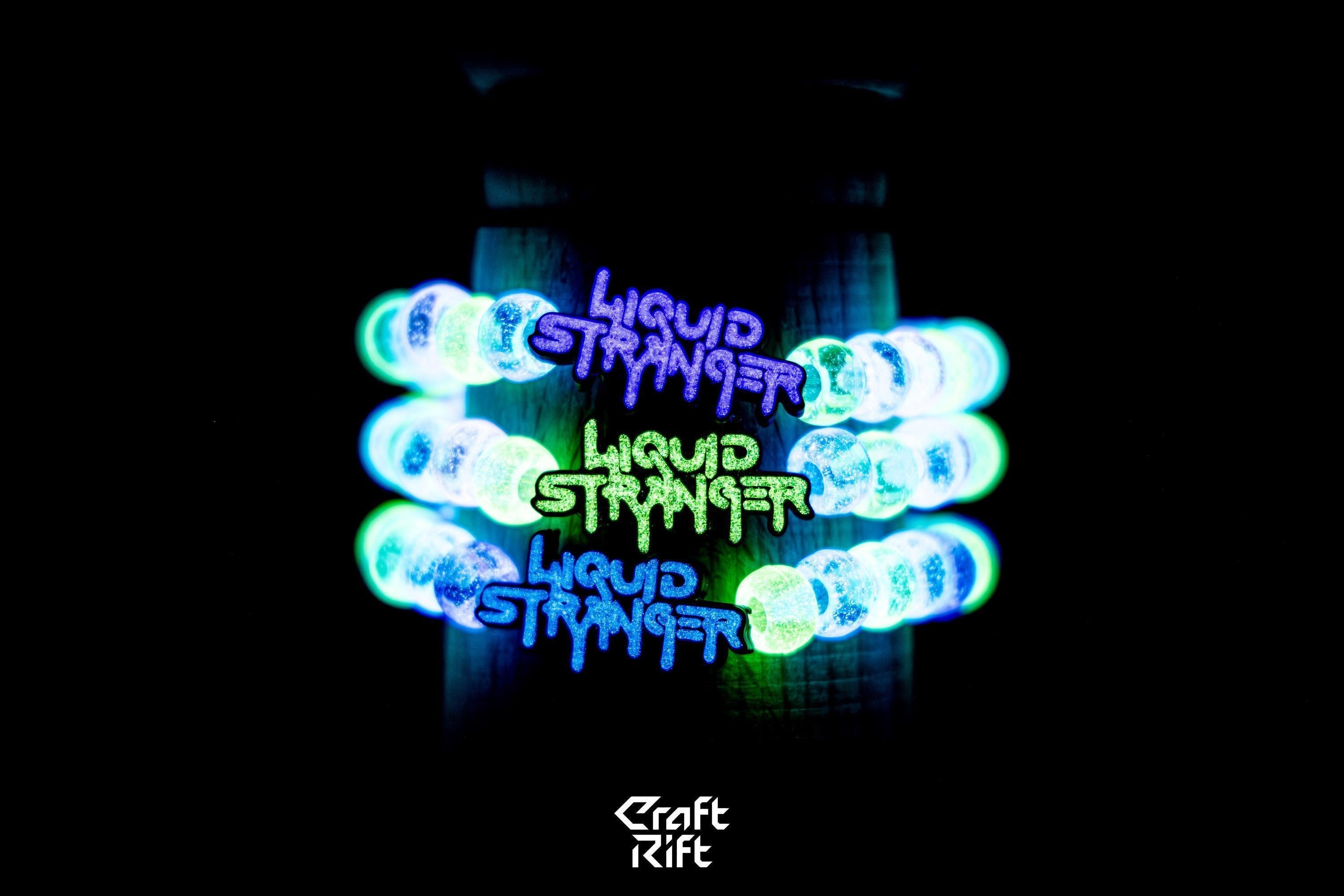 Liquid Stranger Inspired Kandi Charms