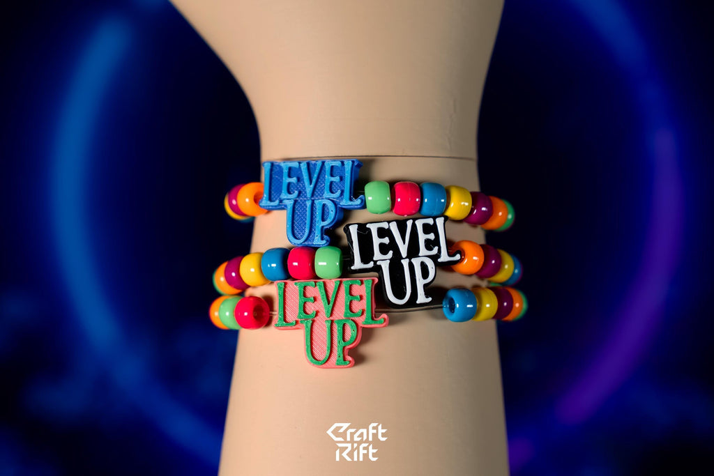 Level Up Inspired Kandi Charms