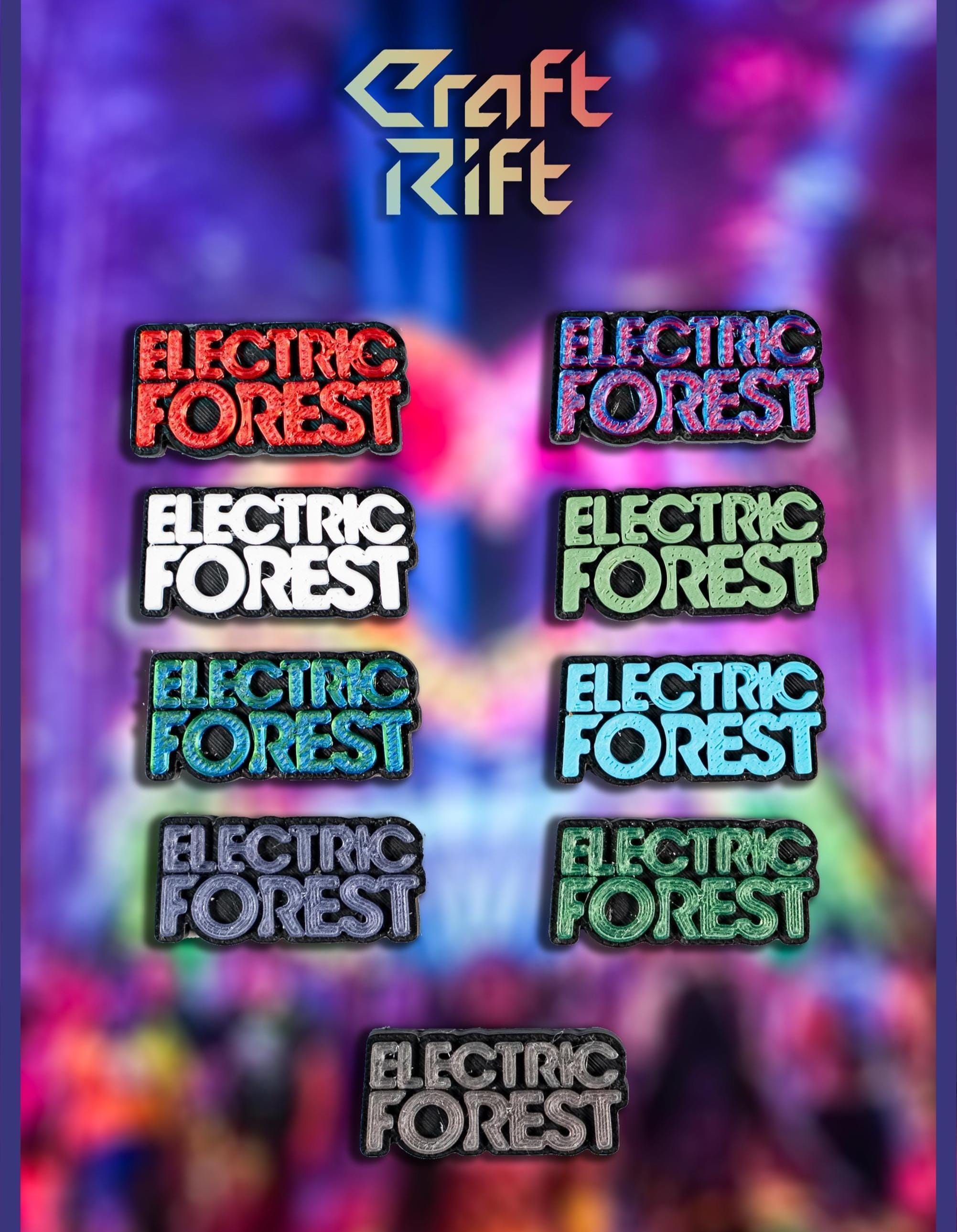 Electric Forest Inspired Kandi Charms