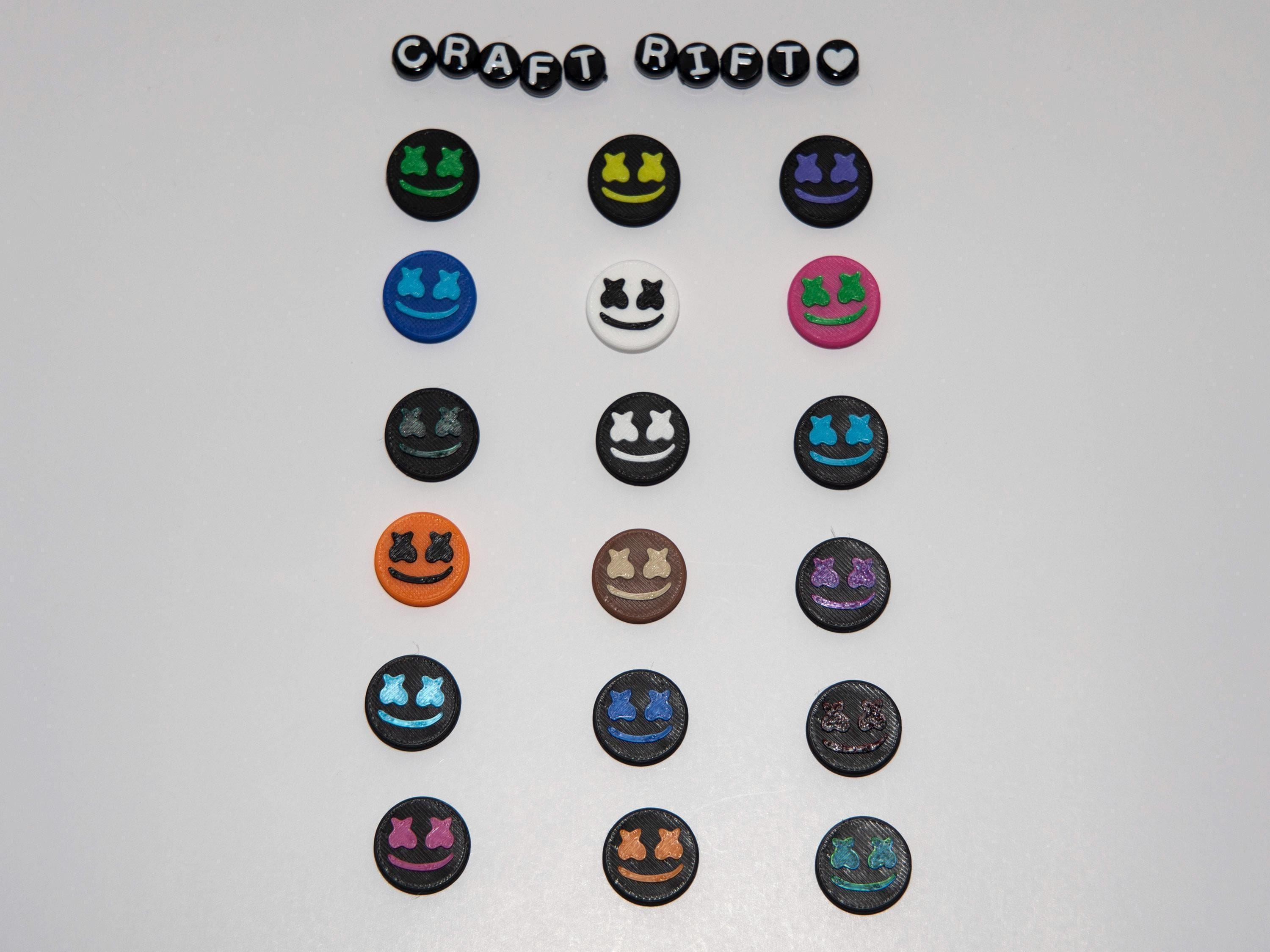 Marshmello Inspired Kandi Charms
