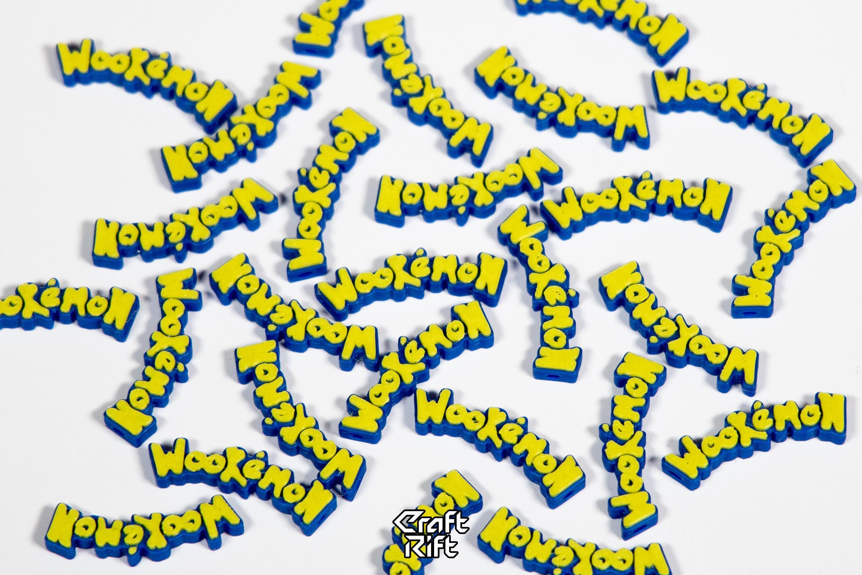 Wookemon Inspired Kandi Charms
