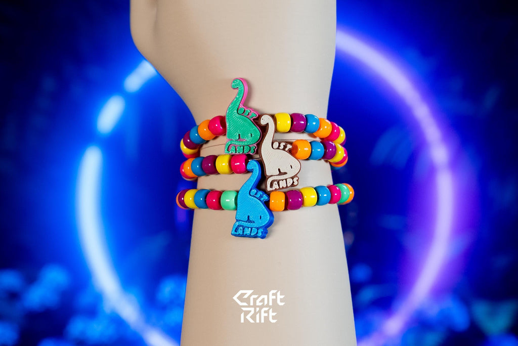 Lost Lands Long Neck Inspired Kandi Charms