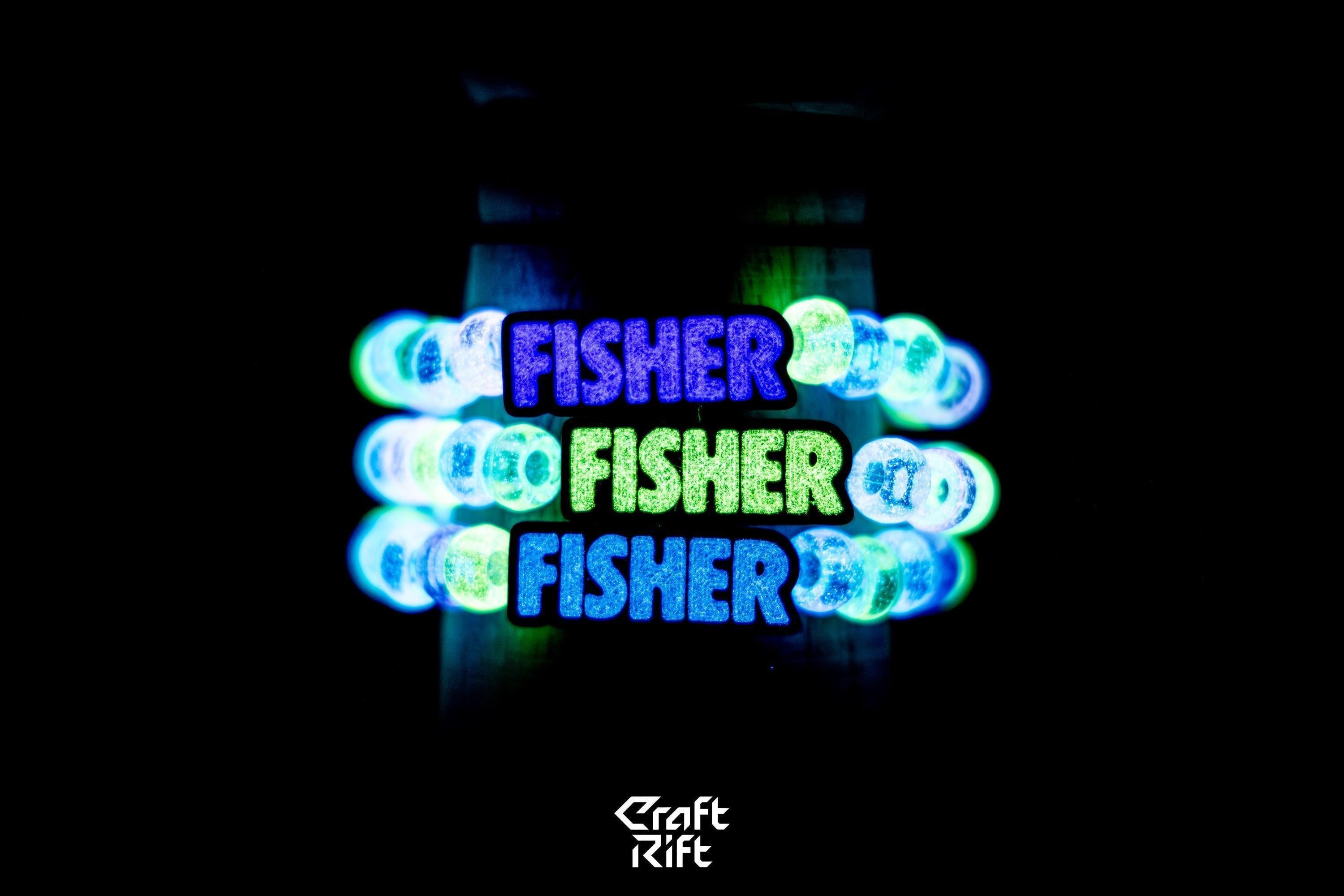 FISHER Inspired Kandi Charms
