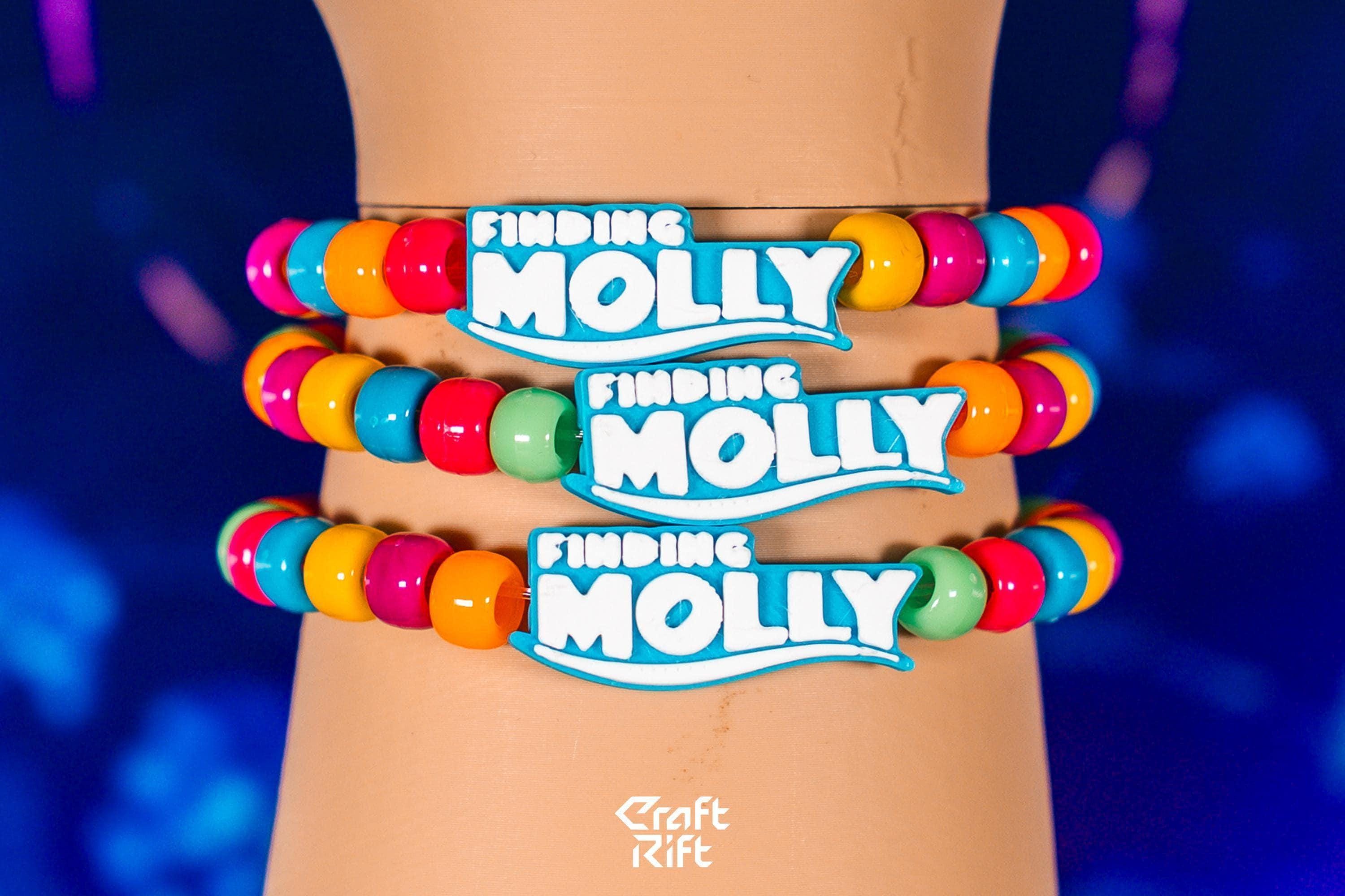 Finding Molly Inspired Kandi Charms