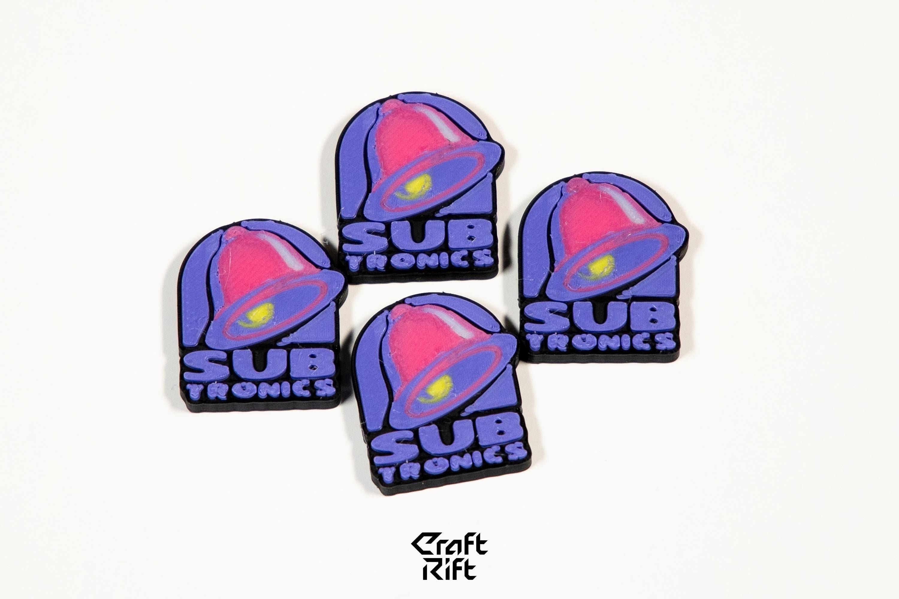 Subtronics Fastfood Inspired Kandi Charms