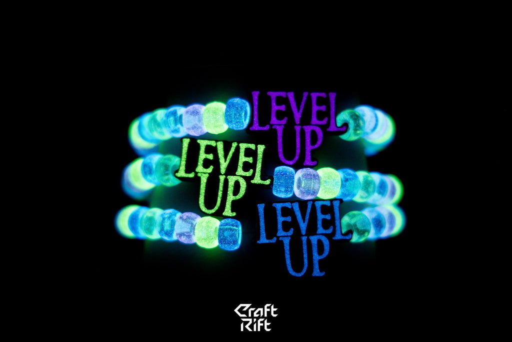 Level Up Inspired Kandi Charms