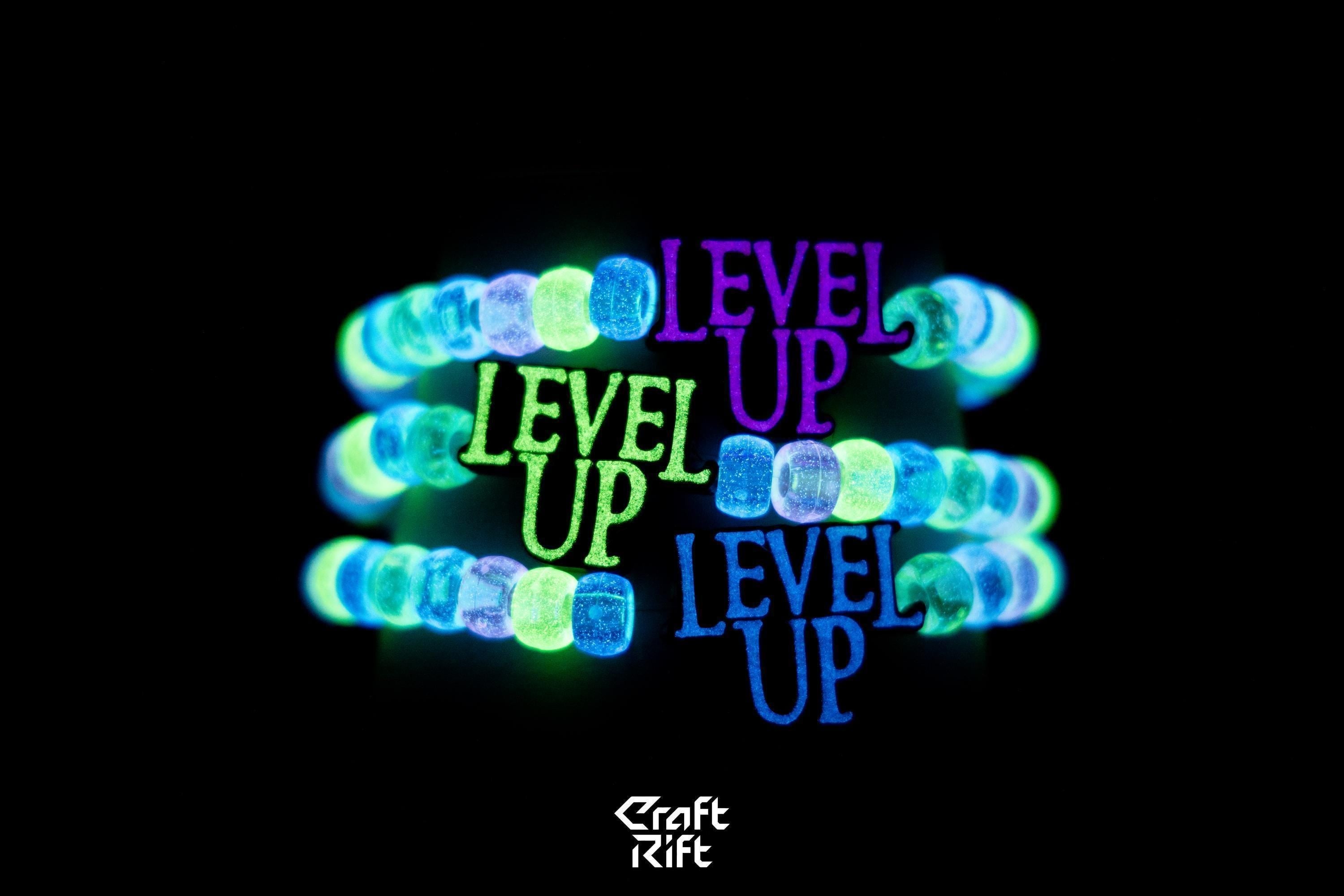 Level Up Inspired Kandi Charms