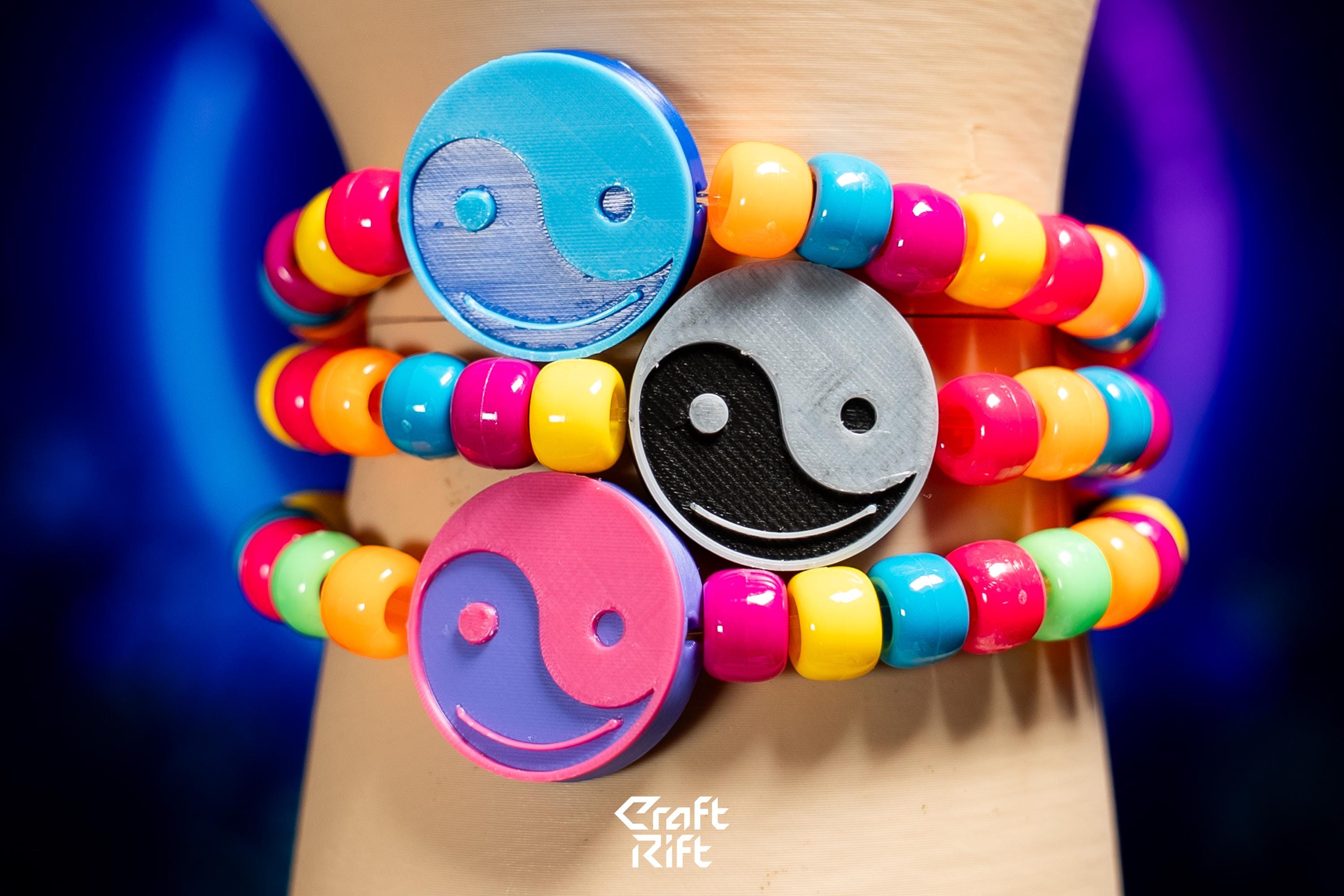 Griz Ying Yang Inspired Kandi Charms