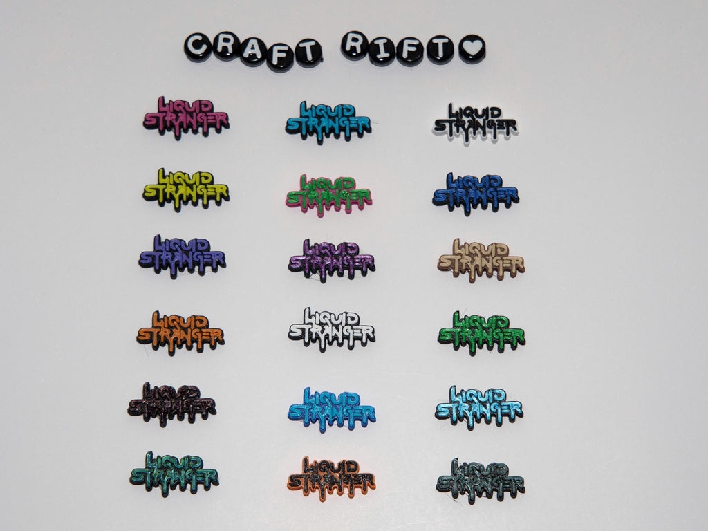 Liquid Stranger Inspired Kandi Charms
