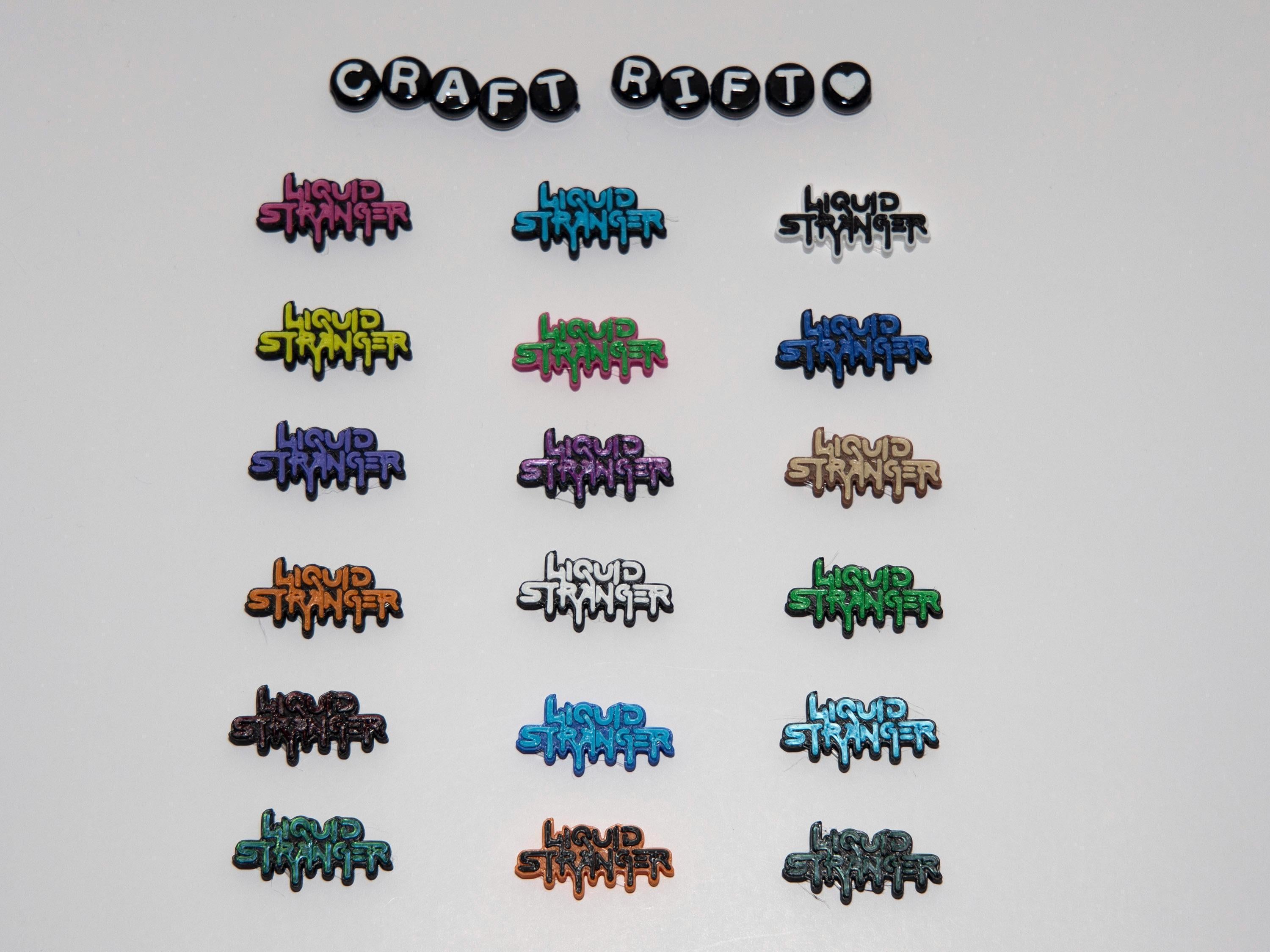 Liquid Stranger Inspired Kandi Charms