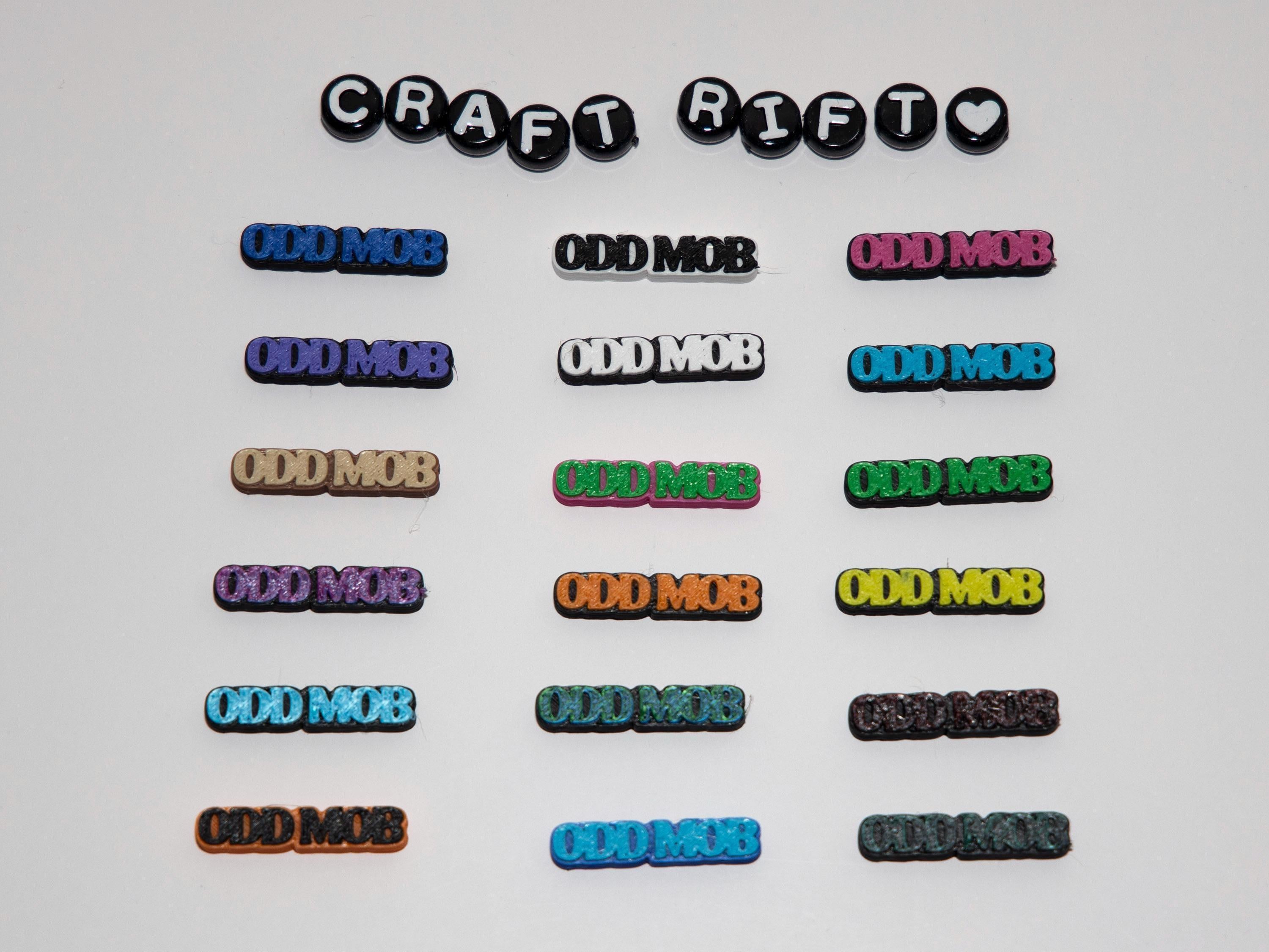 Odd Mob Inspired Kandi Charms