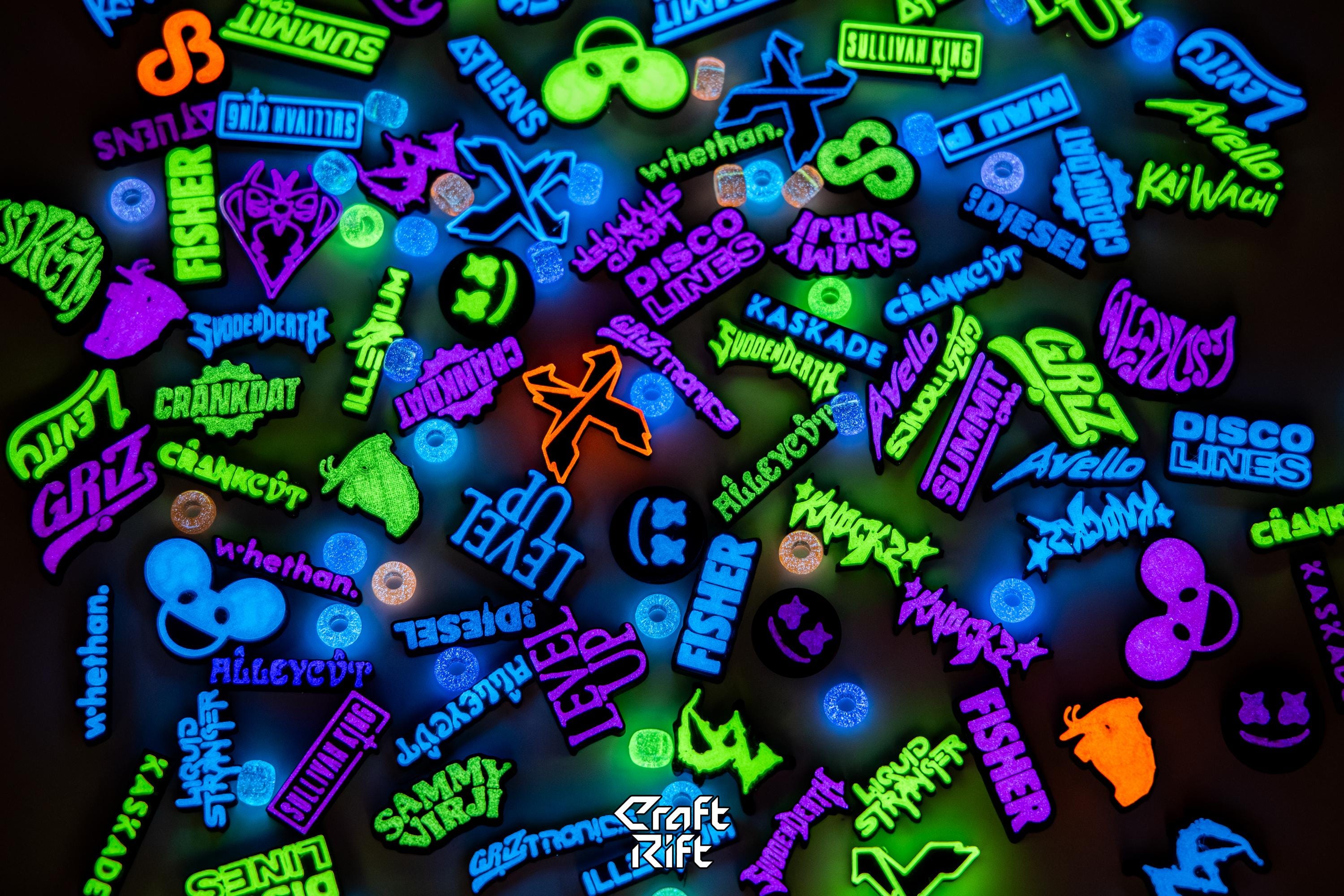 Griz Ying Yang Inspired Kandi Charms
