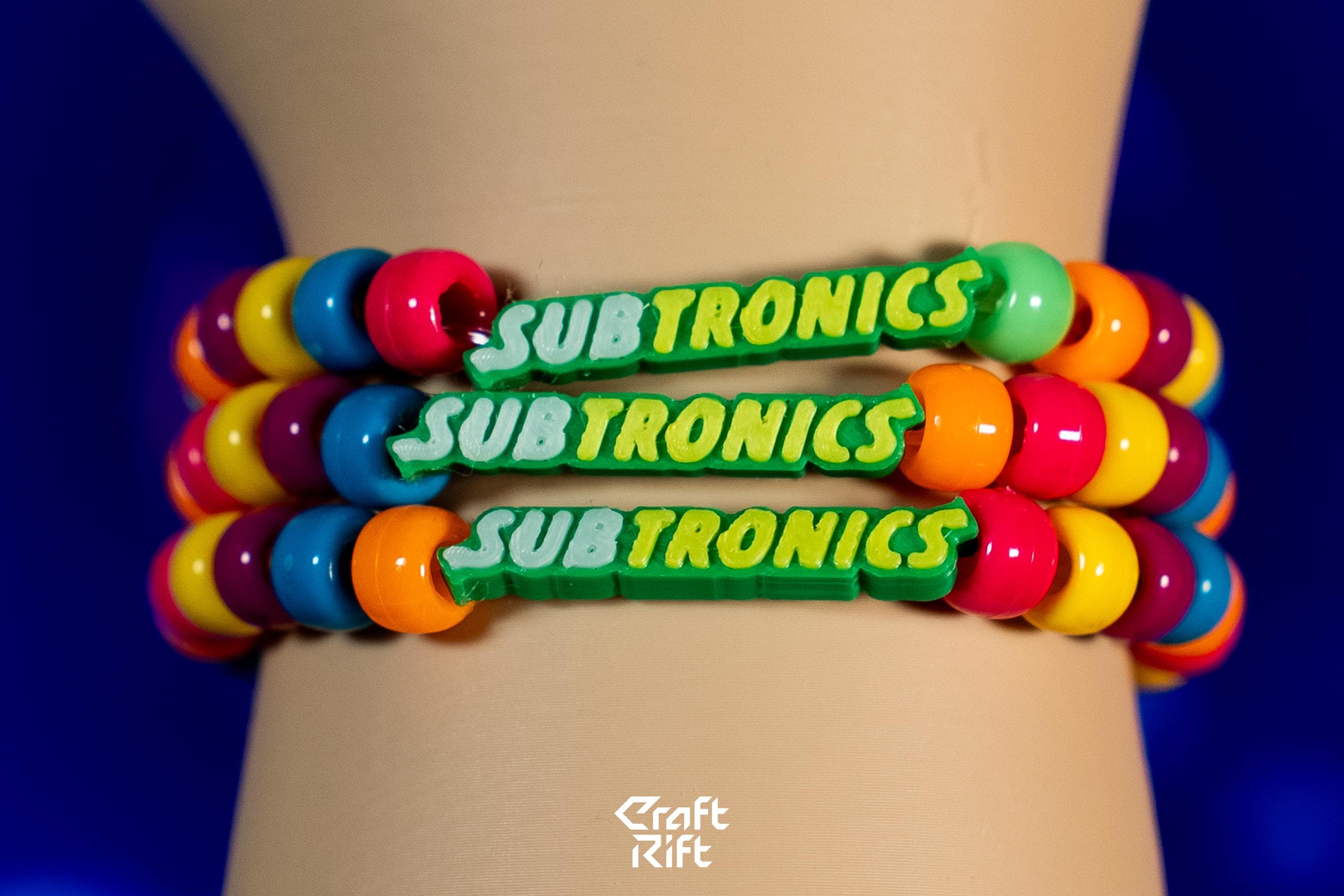Subtronics Subway Inspired Kandi Charms