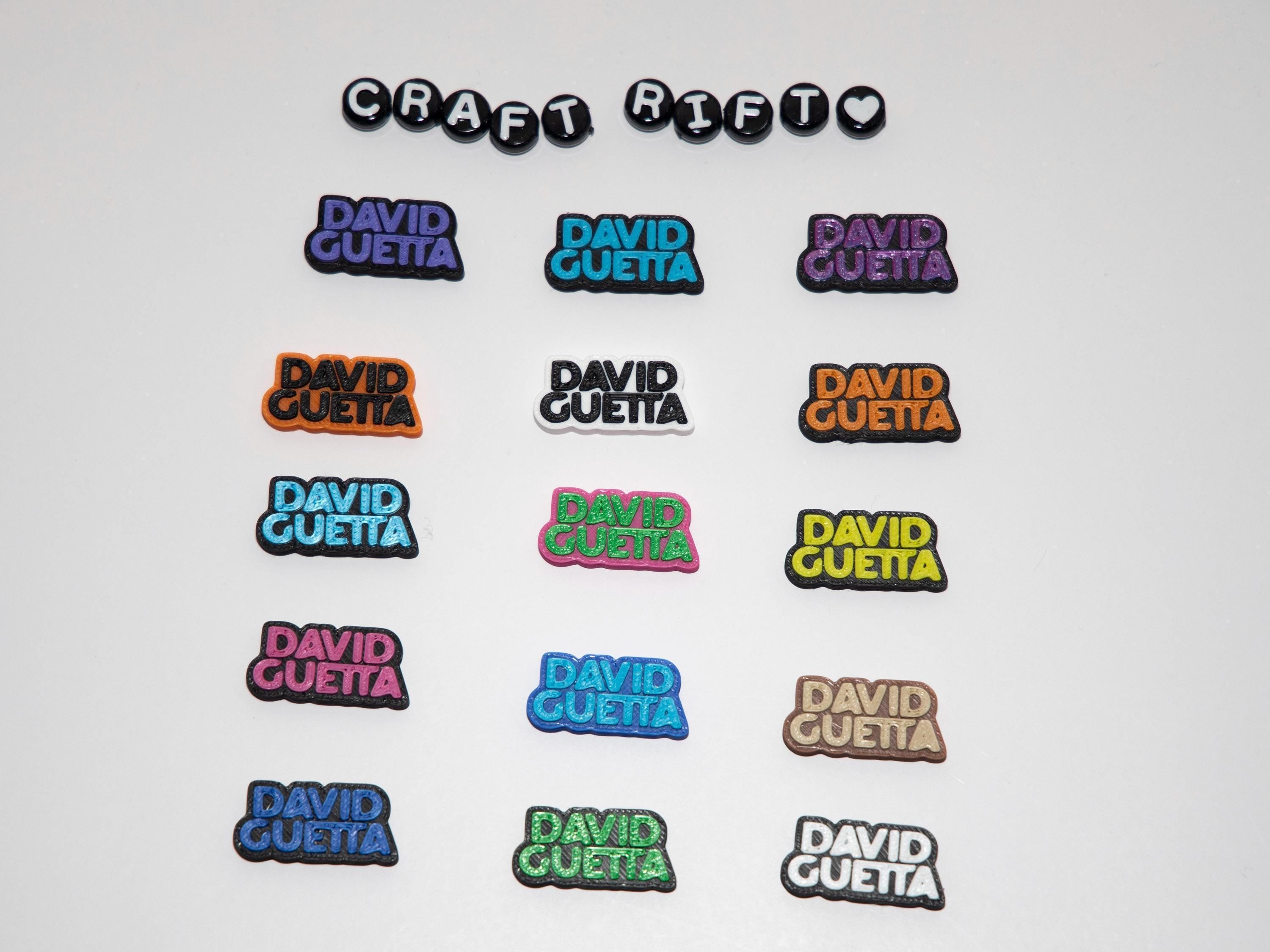 David Guetta Inspired Kandi Charms