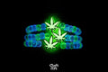 Weed Glow In the Dark Kandi Charm
