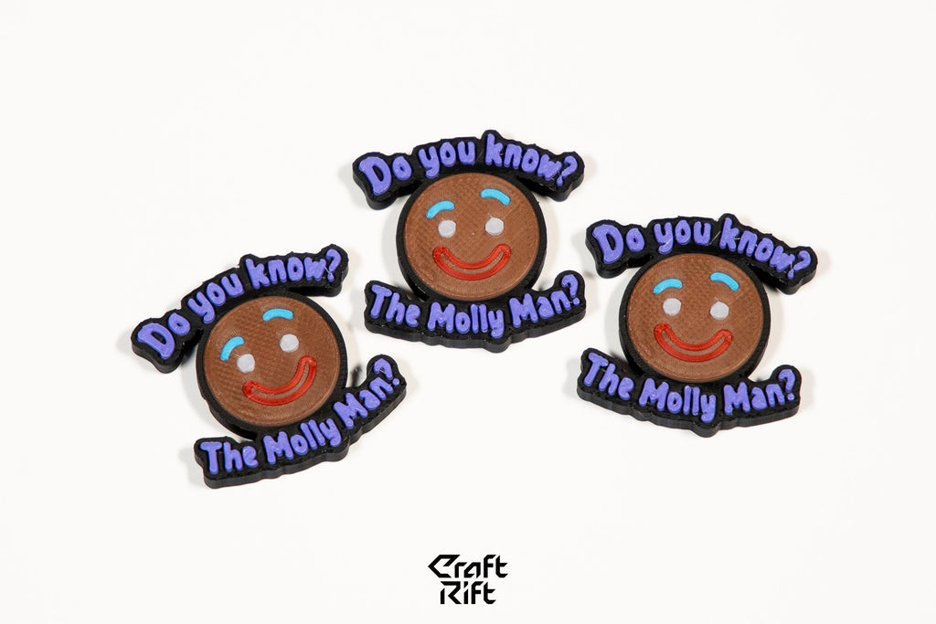 Do you know the Molly Man? Inspired Kandi Charm